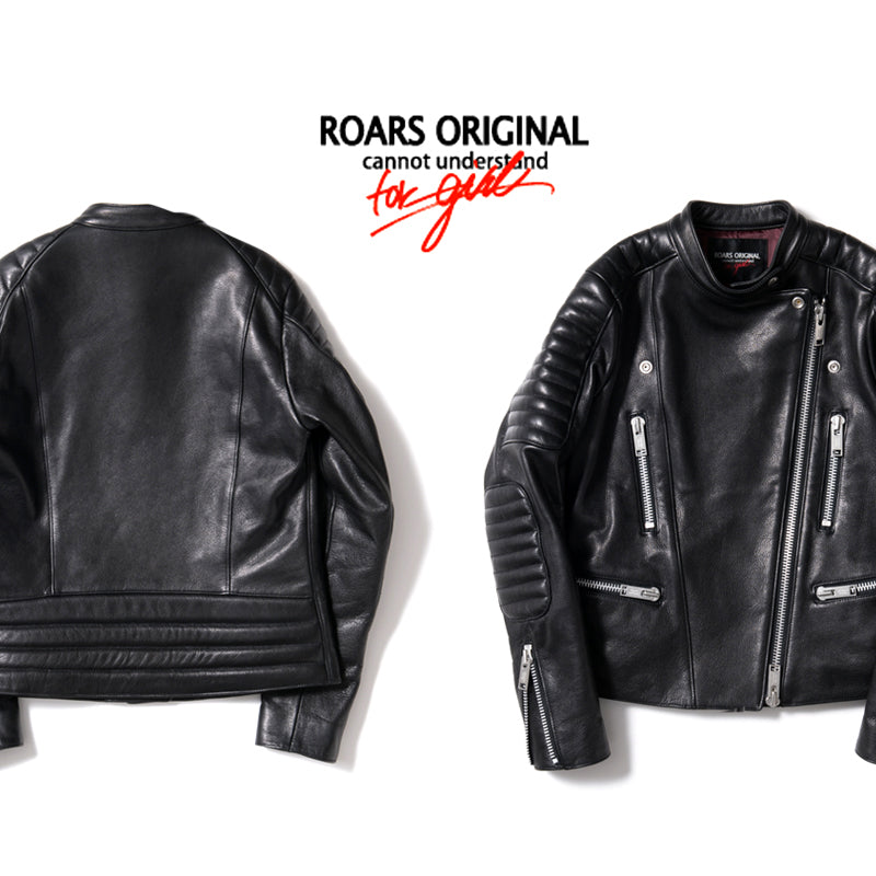 PADDED RIDERS JACKET FOR GIRL / パテットライダースジャケットフォーガール