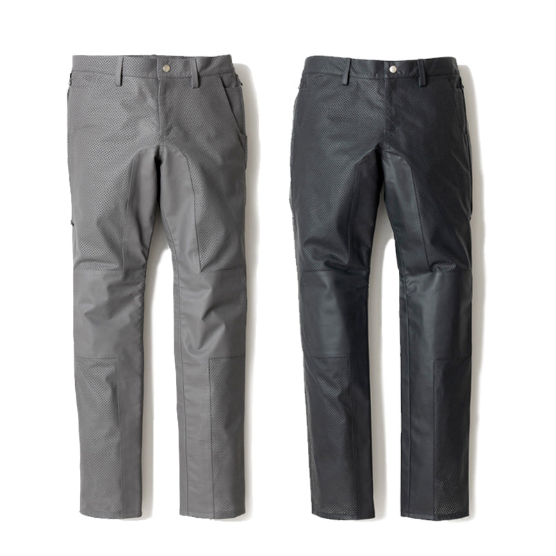 PUNCHING MESH LEATHER PANTS / パンチングメッシュレザーパンツ