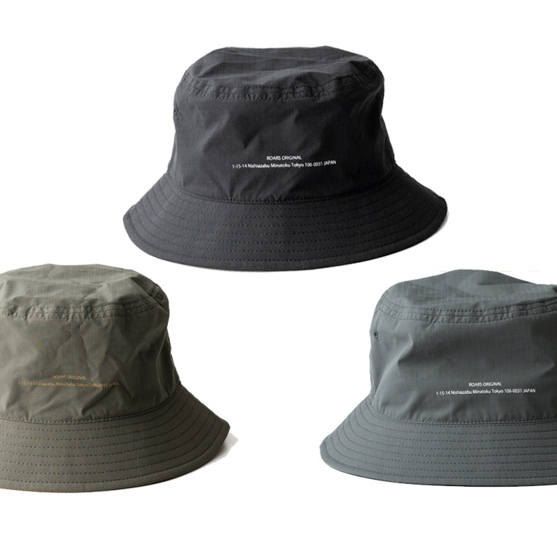 RIP STOP BUCKET HAT / リップストップバケットハット