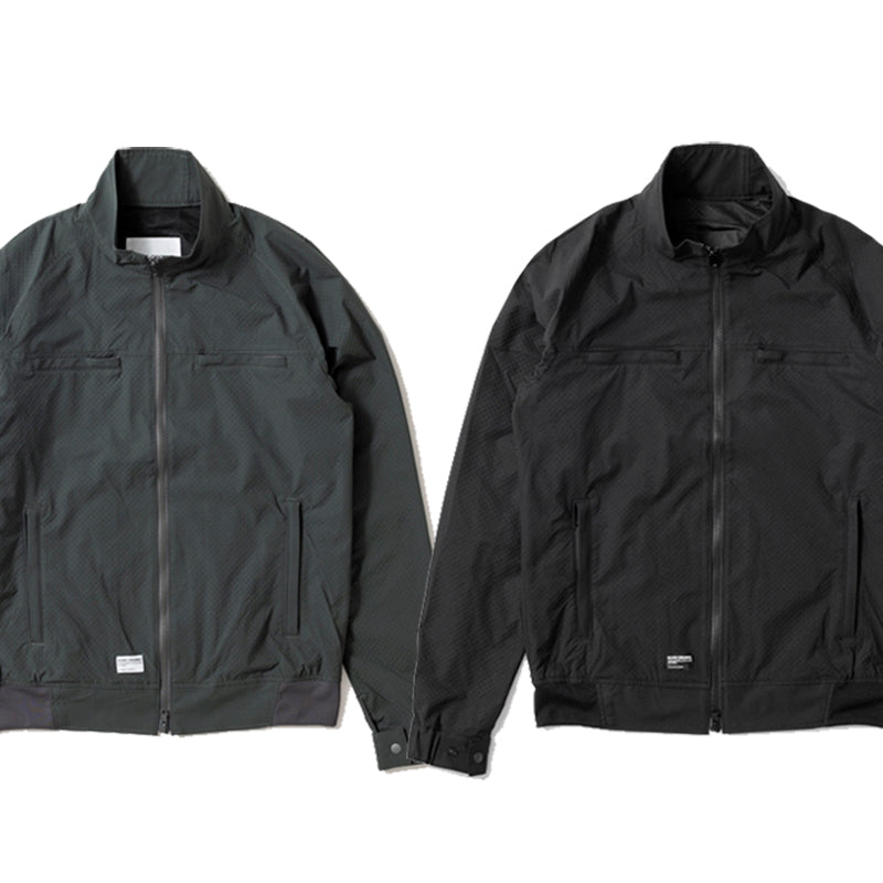 RIP STOP PUNCHING MESH SINGLE JACKET / リップストップパンチングメッシュシングルジャケット