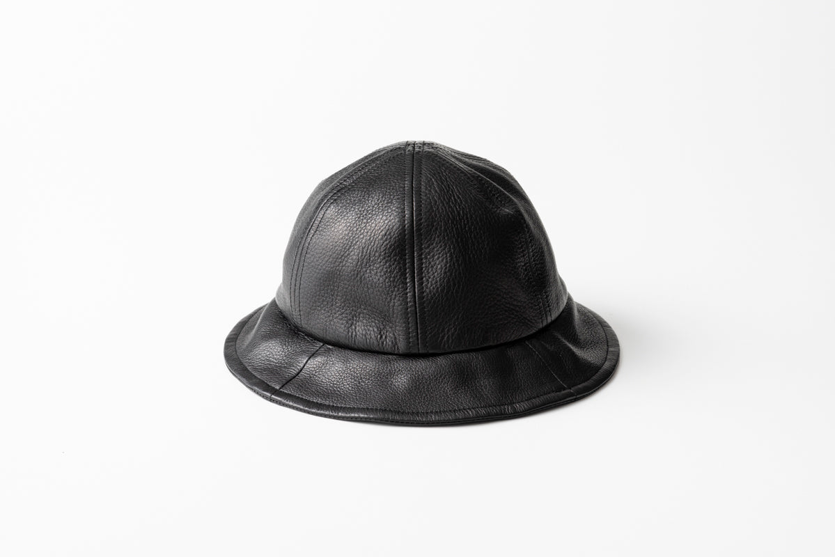 LEATHER CREW HAT / レザークルーハット