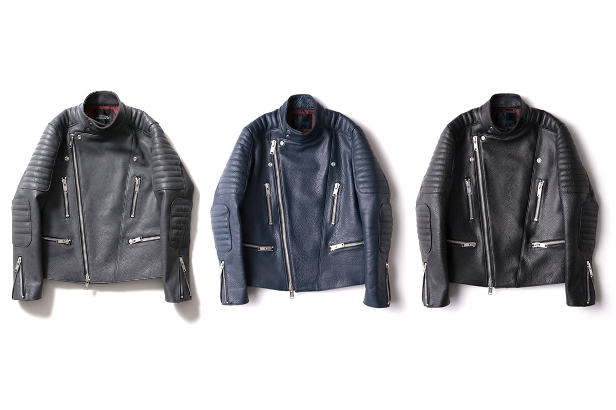 PADDED RIDERS JACKET / パテットライダースジャケット