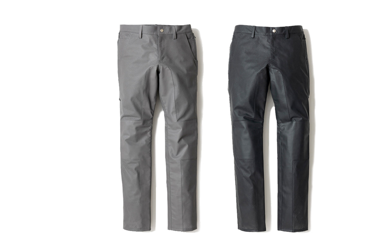 PUNCHING MESH LEATHER PANTS / パンチングメッシュレザーパンツ