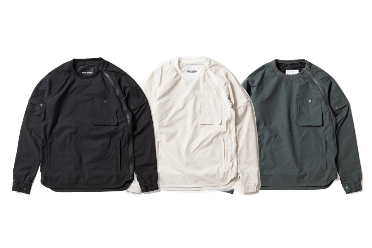 RIP STOP PUNCHING MESH CUT＆SEW / リップストップメッシュカットソー