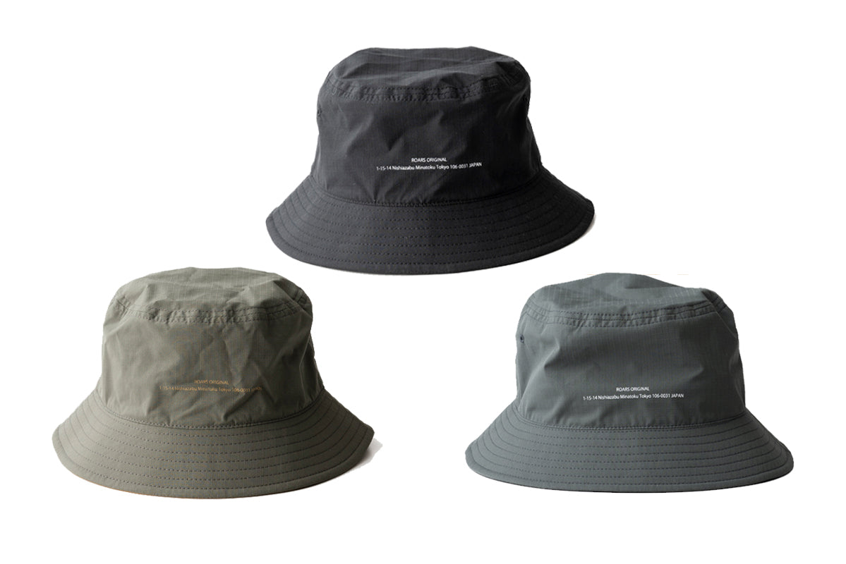 RIP STOP BUCKET HAT / リップストップバケットハット