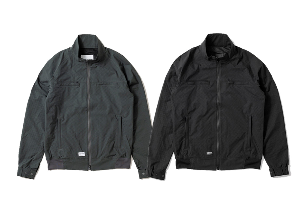 RIP STOP PUNCHING MESH SINGLE JACKET / リップストップパンチングメッシュシングルジャケット