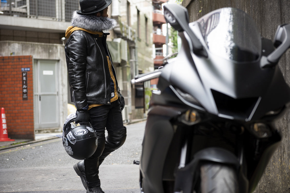LEATHER LEG WARMER / レザーレッグウォーマー