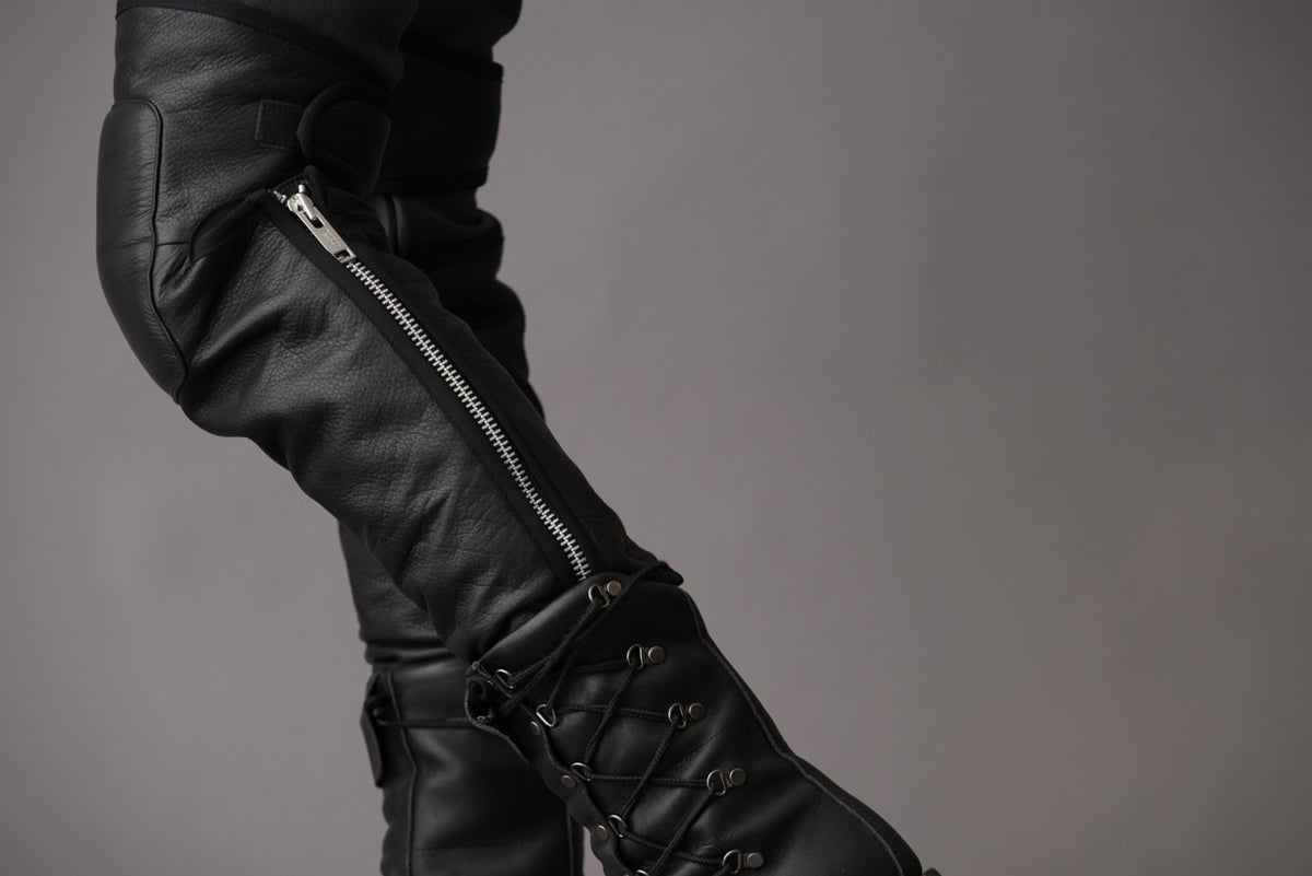 LEATHER LEG WARMER / レザーレッグウォーマー
