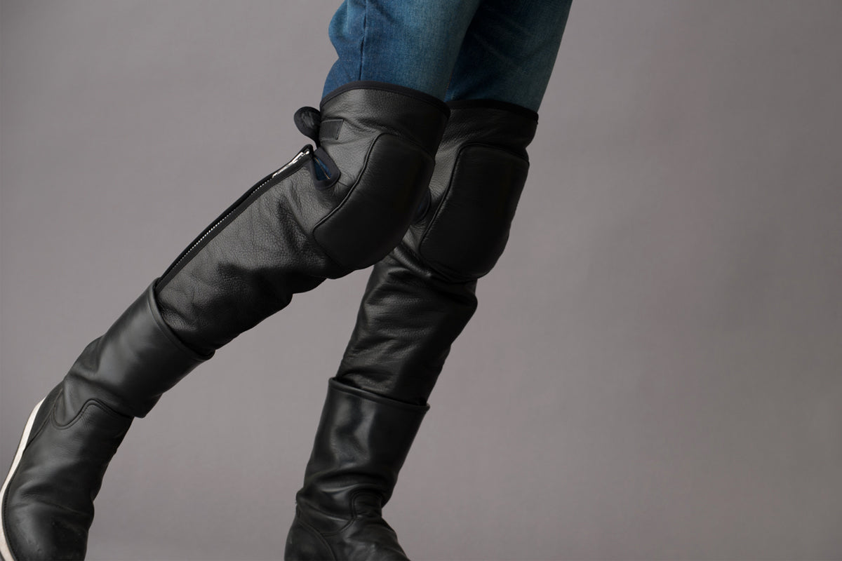 LEATHER LEG WARMER / レザーレッグウォーマー