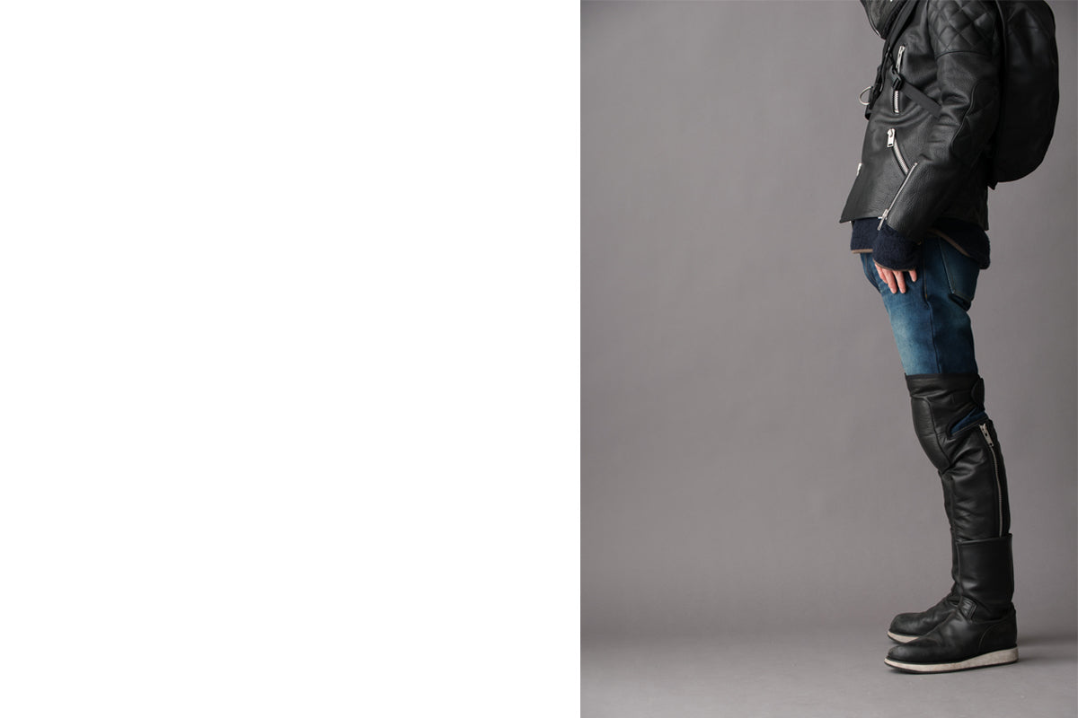 LEATHER LEG WARMER / レザーレッグウォーマー