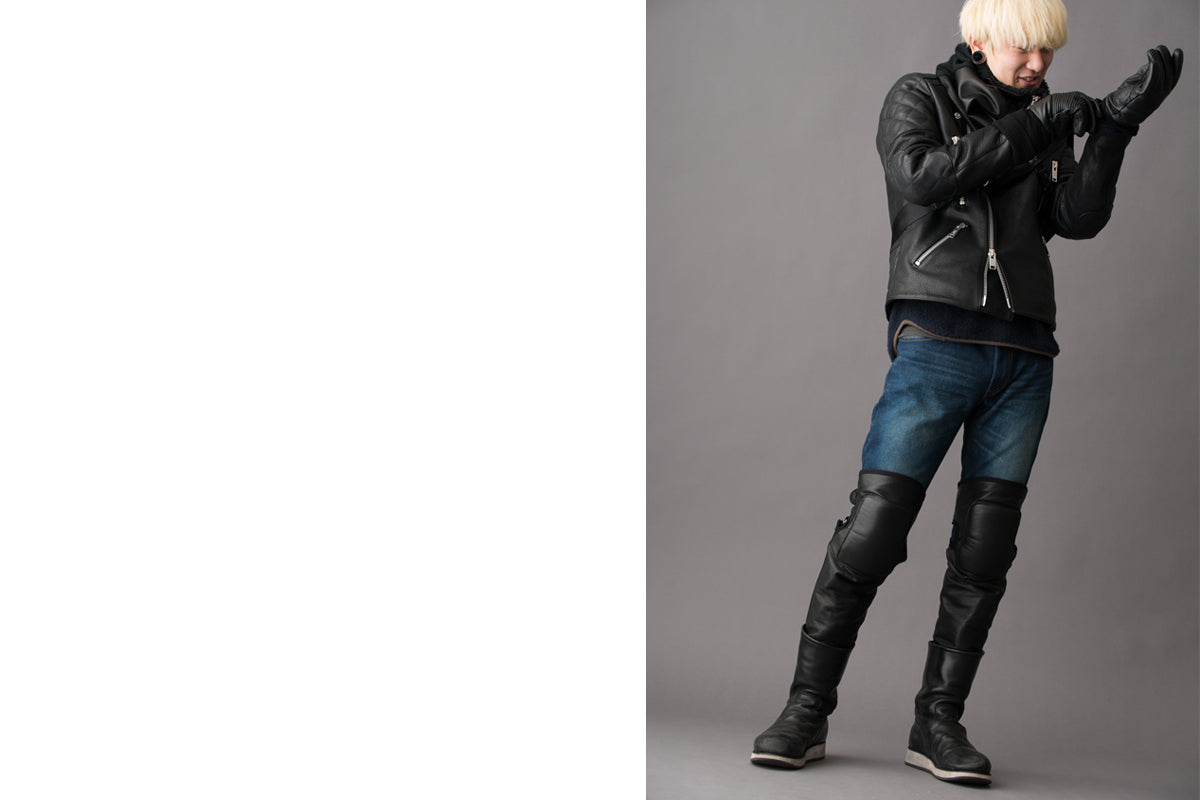 LEATHER LEG WARMER / レザーレッグウォーマー