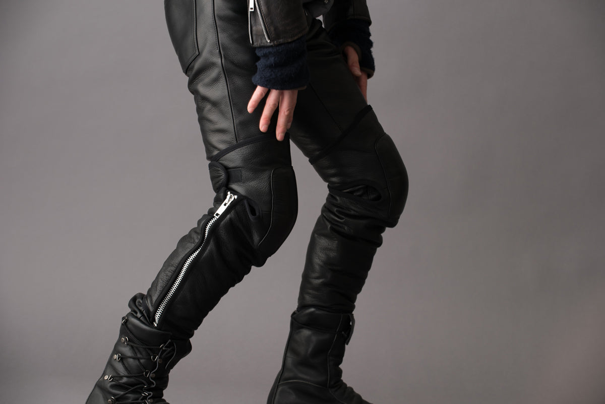 LEATHER LEG WARMER / レザーレッグウォーマー