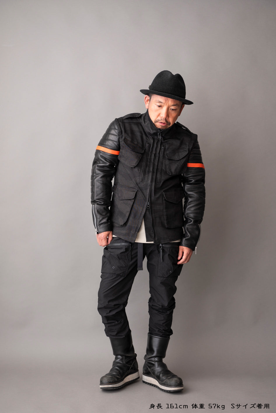 LEATHER SLEEVE 8 LINE / レザースリーブ 8 ライン