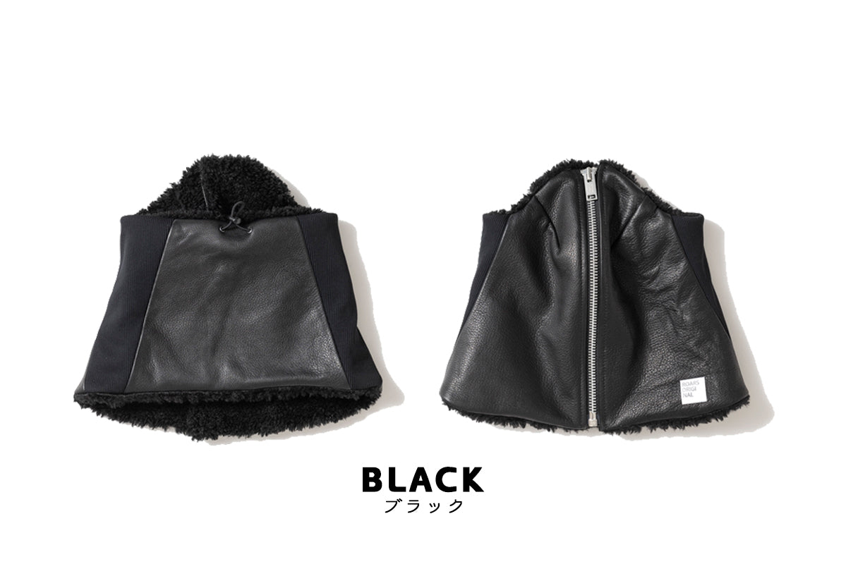 LEATHER NECK WARMER/ レザーネックウォーマー