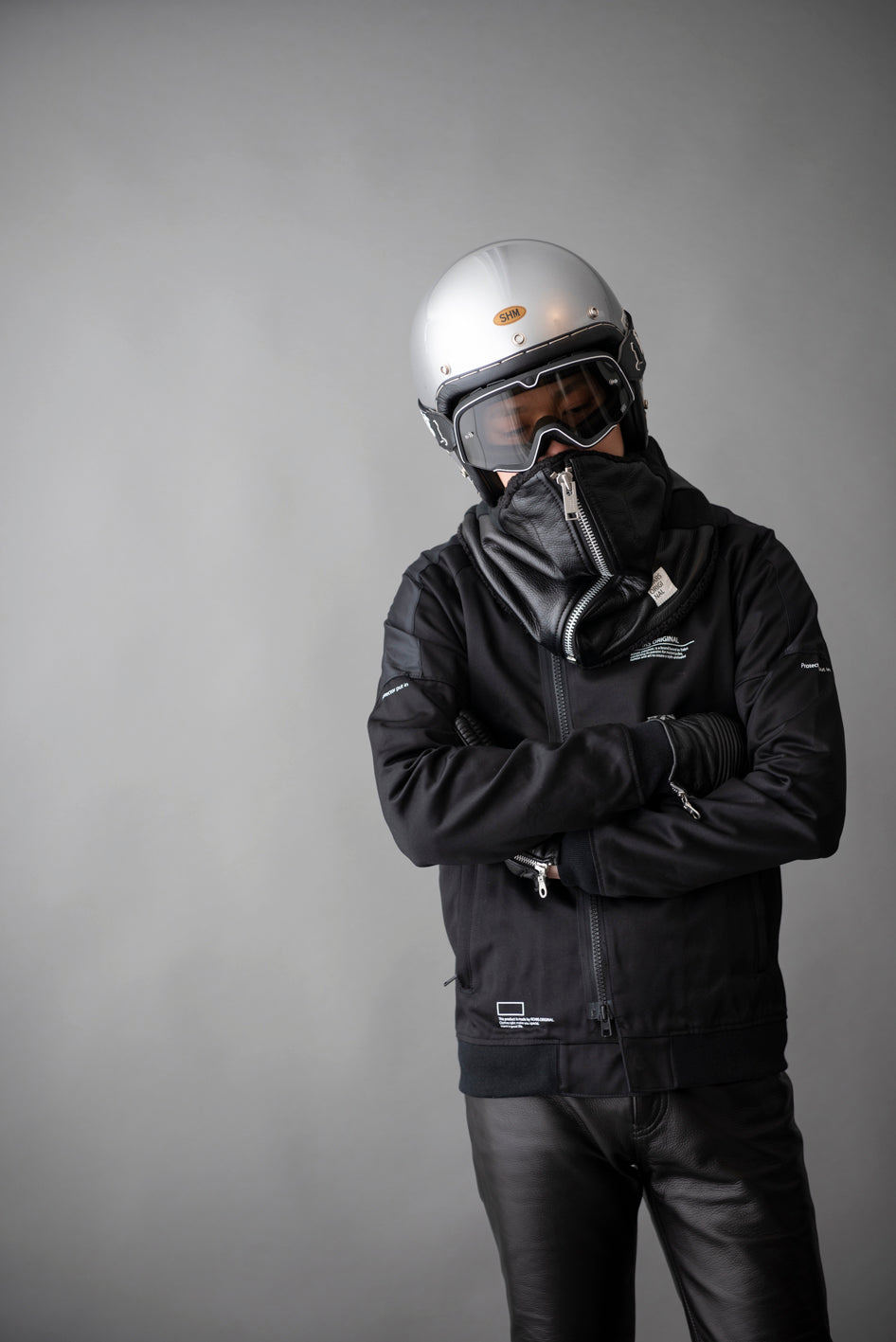 LEATHER NECK WARMER/ レザーネックウォーマー