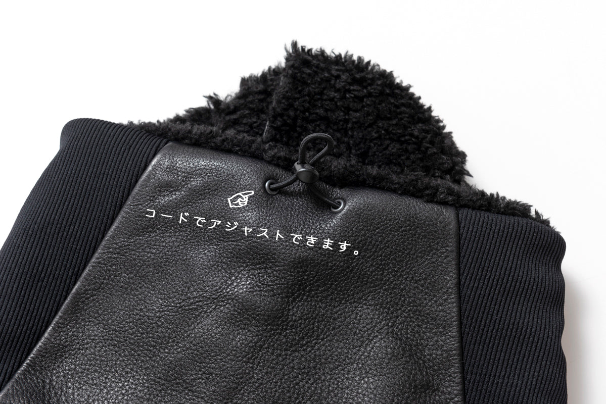 LEATHER NECK WARMER/ レザーネックウォーマー