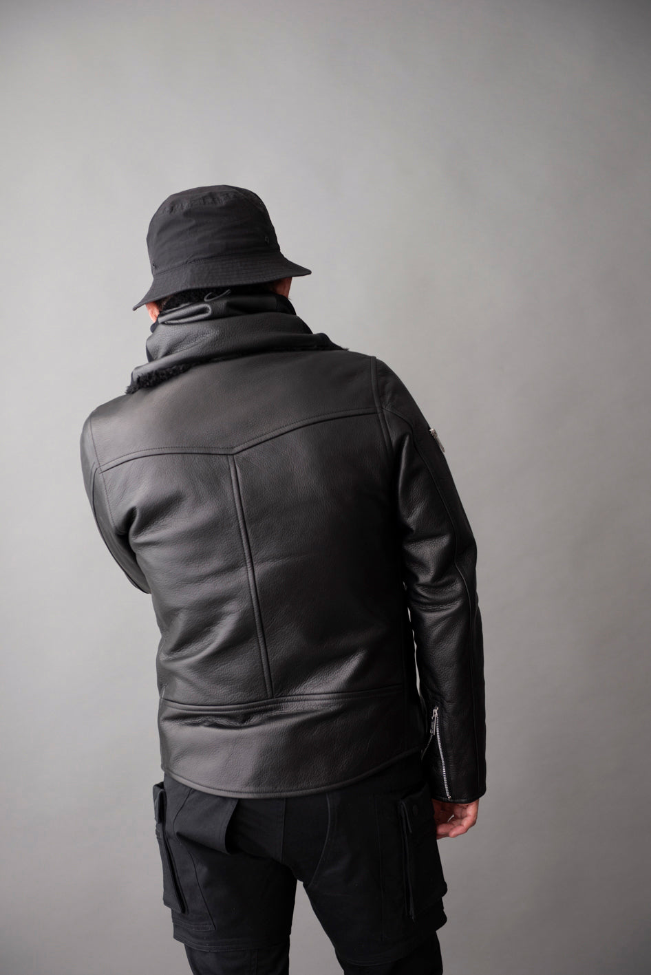 LEATHER NECK WARMER/ レザーネックウォーマー