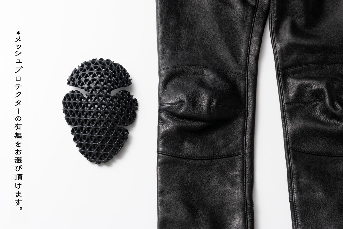 COWLEATHER PANTS FOR BIKERS / カウレザーパンツ フォー バイカー