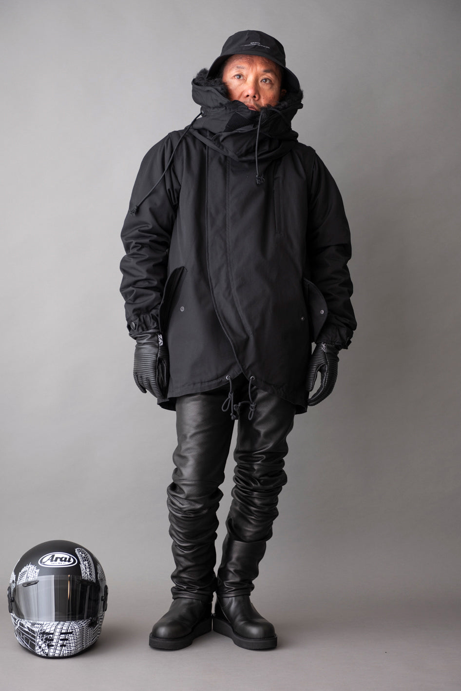 COWLEATHER PANTS FOR BIKERS / カウレザーパンツ フォー バイカー