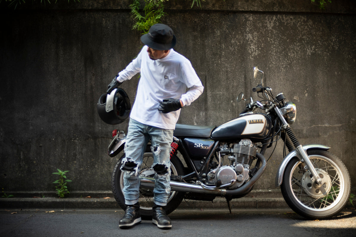 MESH LAYERED CUT＆SEW / メッシュレイヤードカットソー