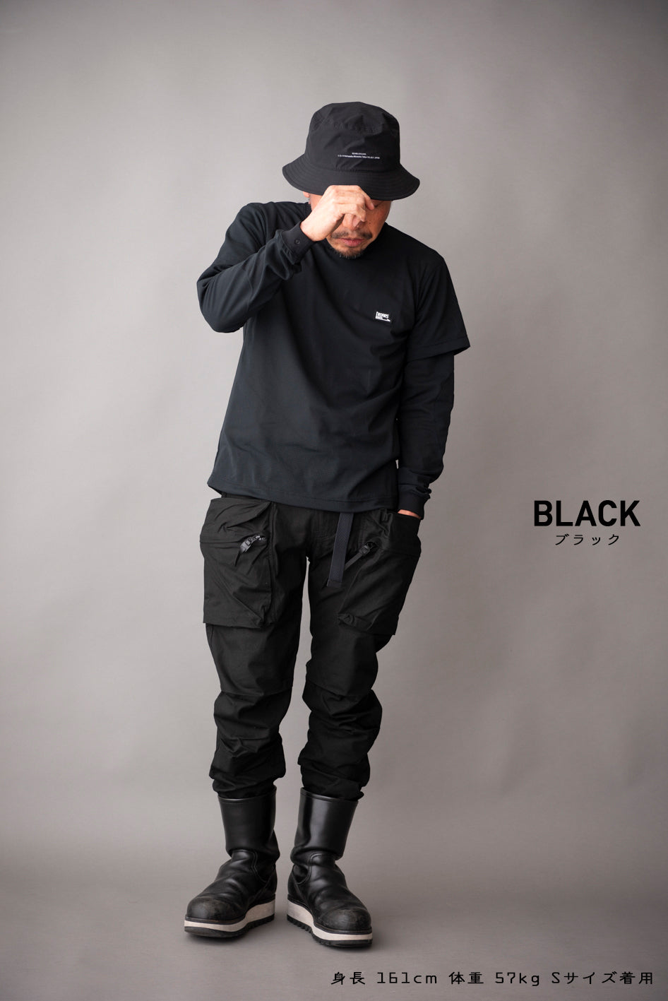 MESH LAYERED CUT＆SEW / メッシュレイヤードカットソー