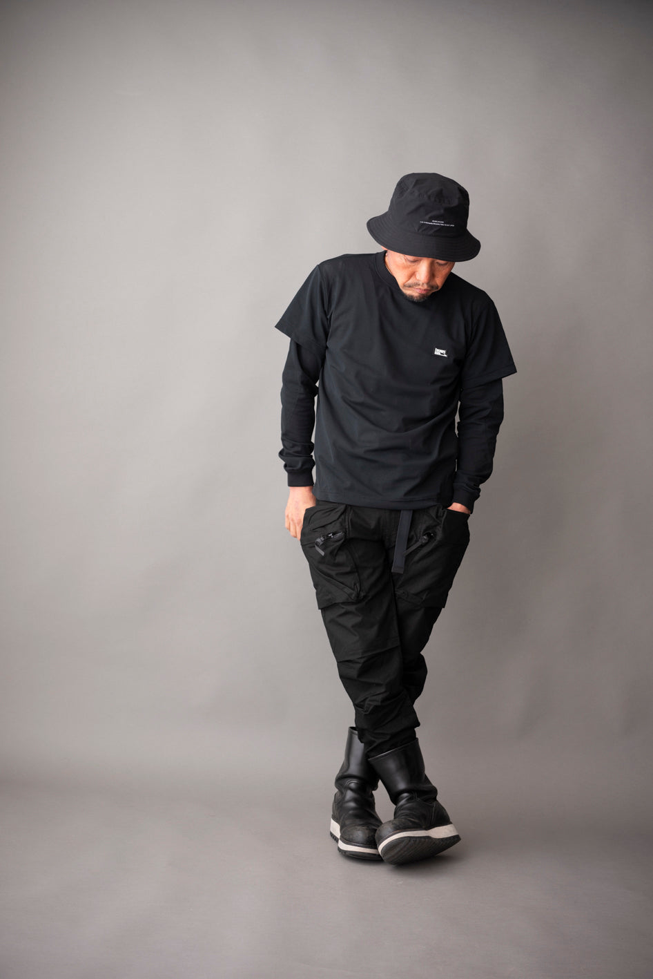 MESH LAYERED CUT＆SEW / メッシュレイヤードカットソー