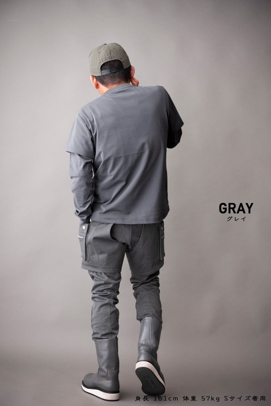 MESH LAYERED CUT＆SEW / メッシュレイヤードカットソー