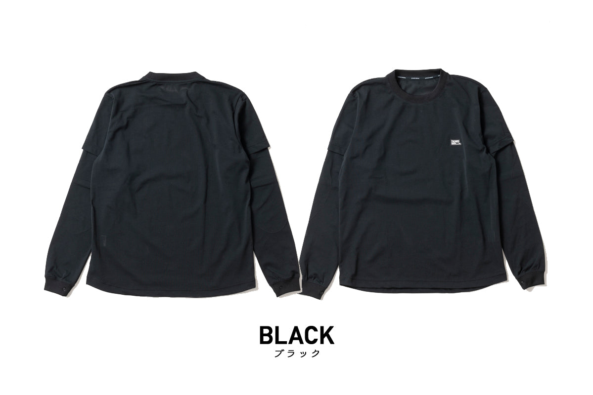 MESH LAYERED CUT＆SEW / メッシュレイヤードカットソー