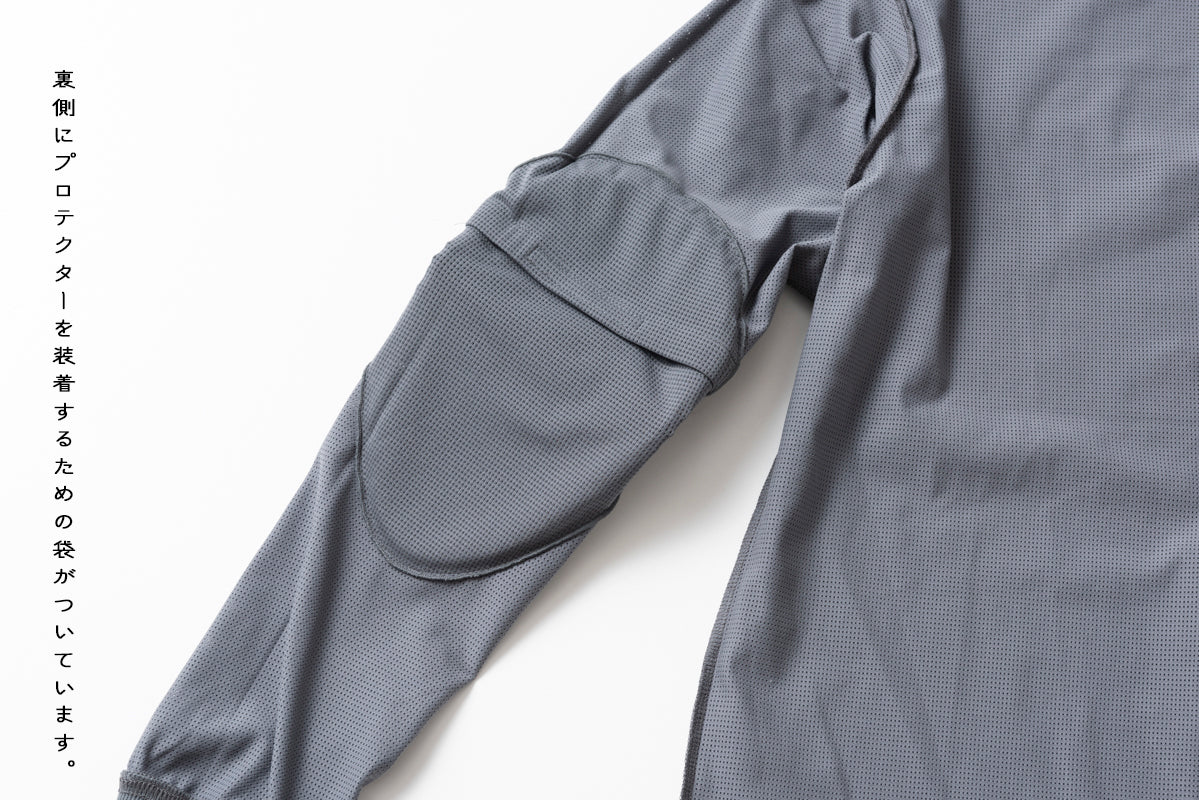 MESH LAYERED CUT＆SEW / メッシュレイヤードカットソー