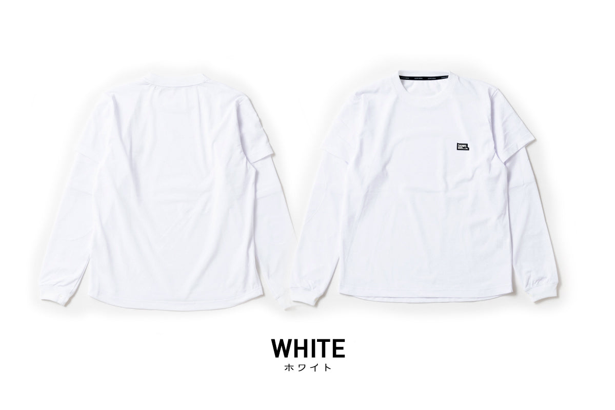 MESH LAYERED CUT＆SEW / メッシュレイヤードカットソー