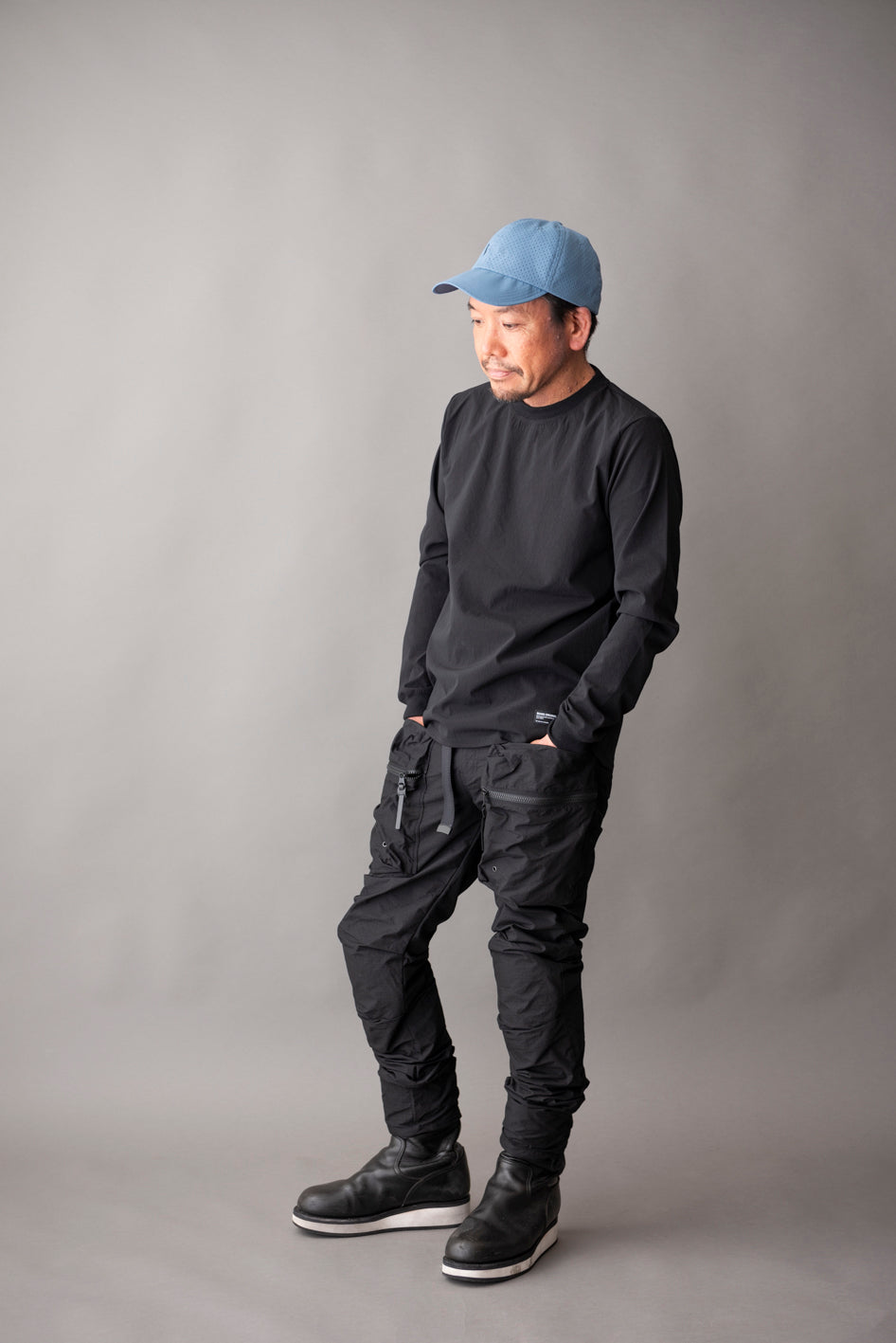 MESH LONG SLEEVE T-SHIRTS / メッシュロングスリーブティーシャツ