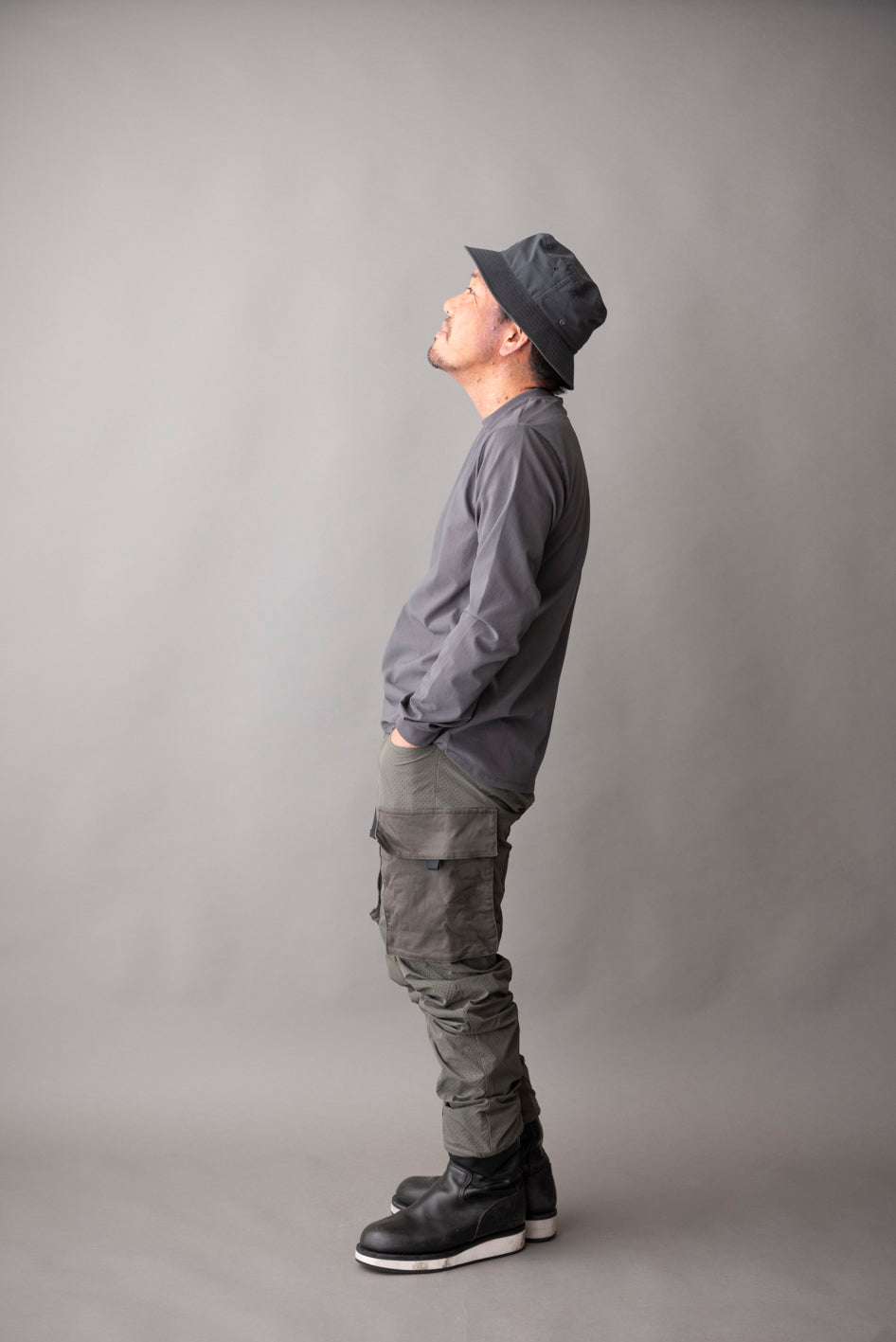 MESH LONG SLEEVE T-SHIRTS / メッシュロングスリーブティーシャツ