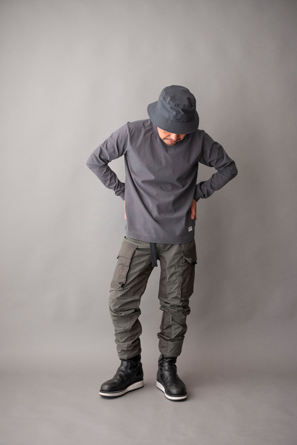 MESH LONG SLEEVE T-SHIRTS / メッシュロングスリーブティーシャツ