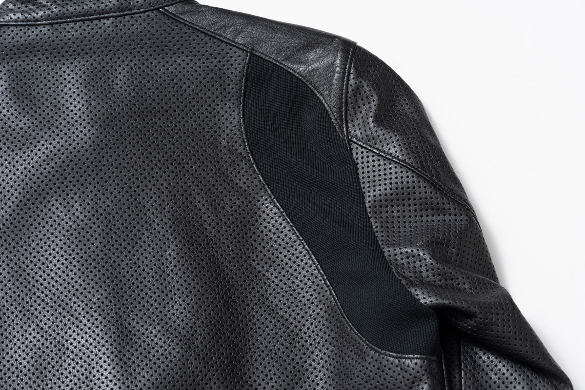 PUNCHING MESH RIDERS JAKCET / パンチングメッシュライダースジャケット
