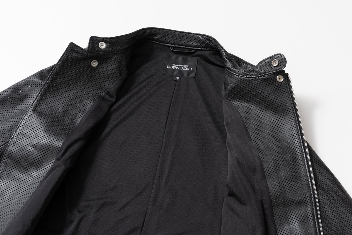 PUNCHING MESH RIDERS JAKCET / パンチングメッシュライダースジャケット