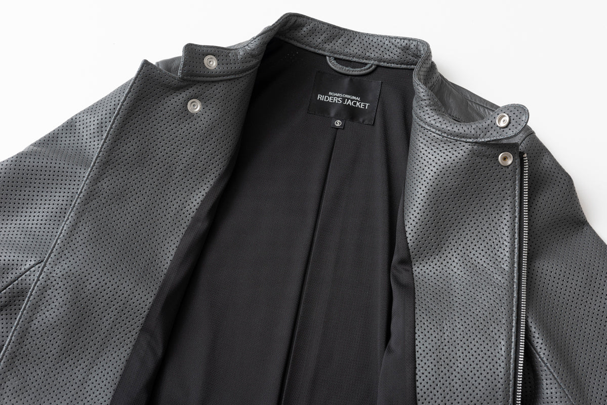 PUNCHING MESH RIDERS JAKCET / パンチングメッシュライダースジャケット