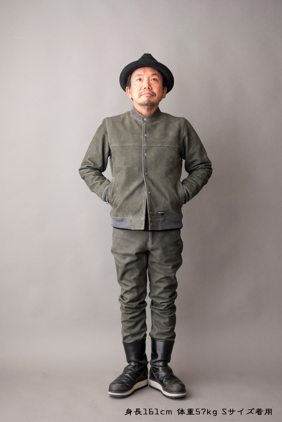 NUBUCK LEATHER PANTS / ヌバックレザーパンツ
