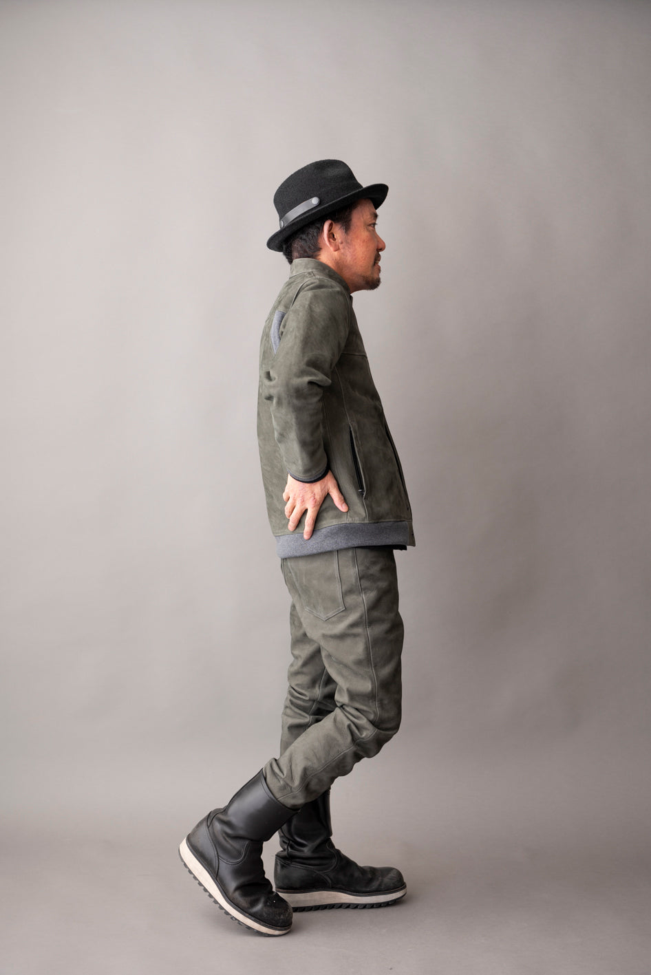NUBUCK LEATHER PANTS / ヌバックレザーパンツ
