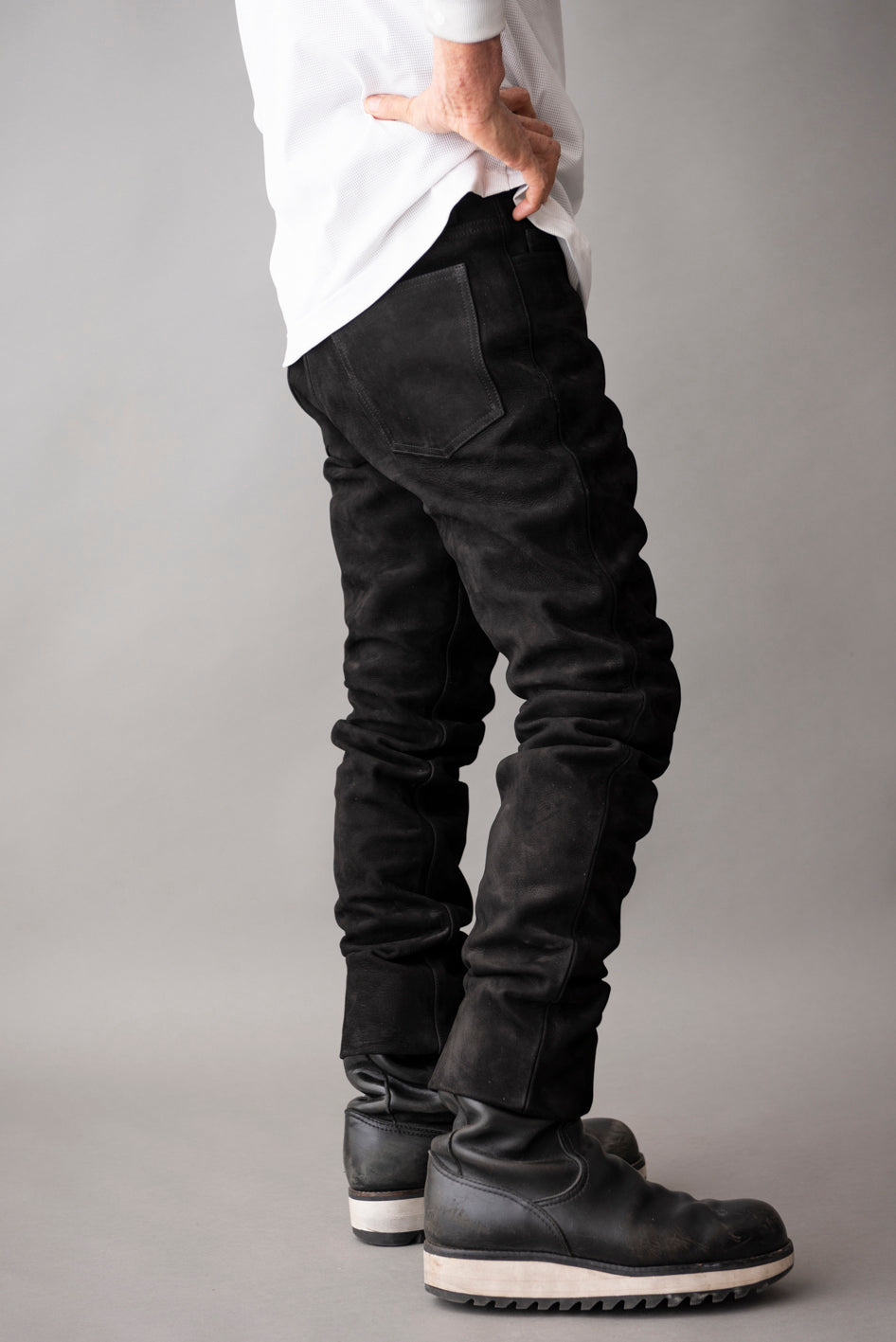 NUBUCK LEATHER PANTS / ヌバックレザーパンツ