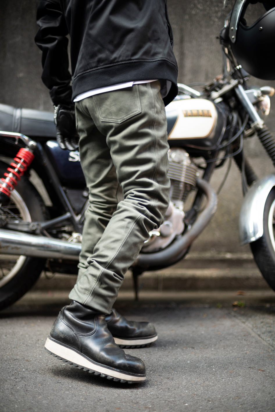 NUBUCK LEATHER PANTS / ヌバックレザーパンツ