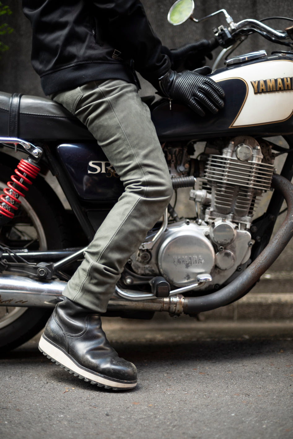 NUBUCK LEATHER PANTS / ヌバックレザーパンツ