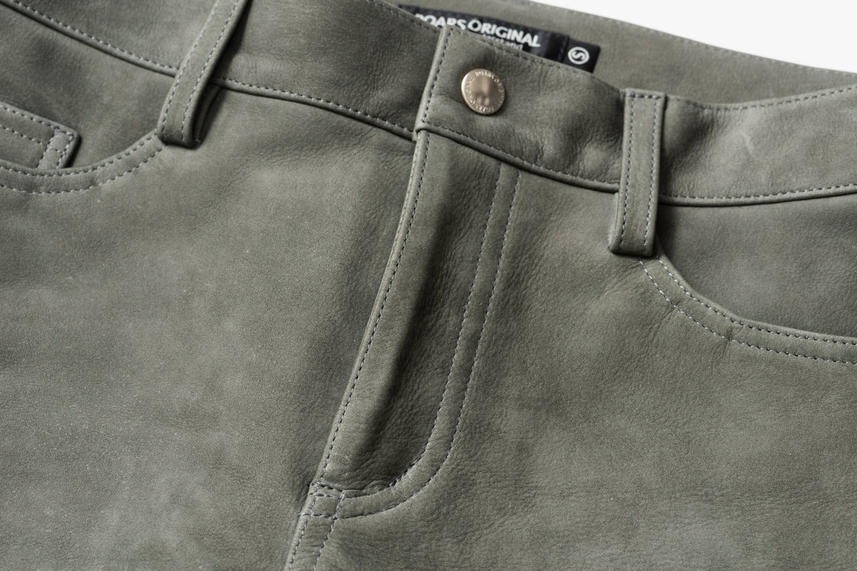 NUBUCK LEATHER PANTS / ヌバックレザーパンツ