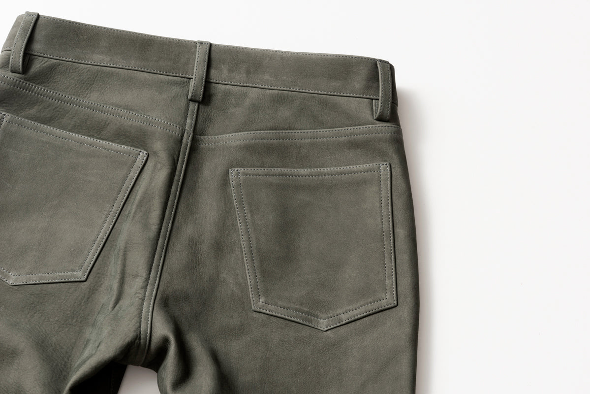 NUBUCK LEATHER PANTS / ヌバックレザーパンツ