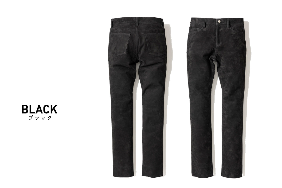 NUBUCK LEATHER PANTS / ヌバックレザーパンツ