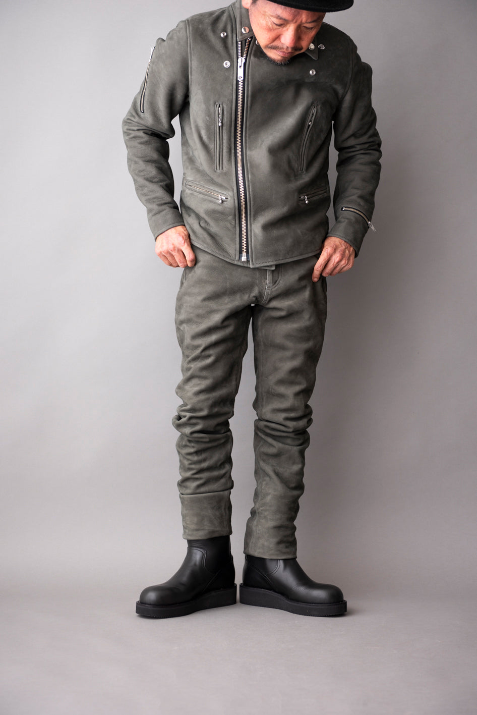 NUBUCK LEATHER PANTS / ヌバックレザーパンツ