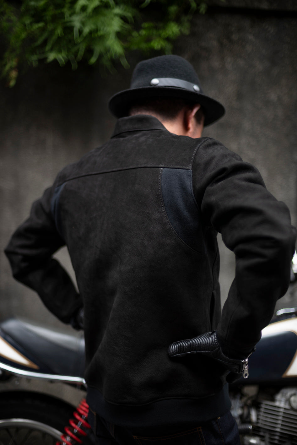 NUBUCK LEATHER JACKET / ヌバックレザージャケット