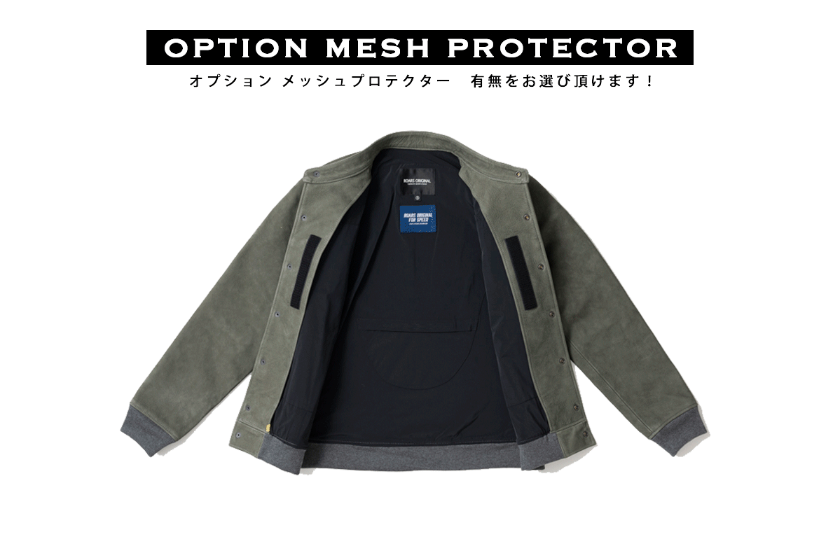 NUBUCK LEATHER JACKET / ヌバックレザージャケット