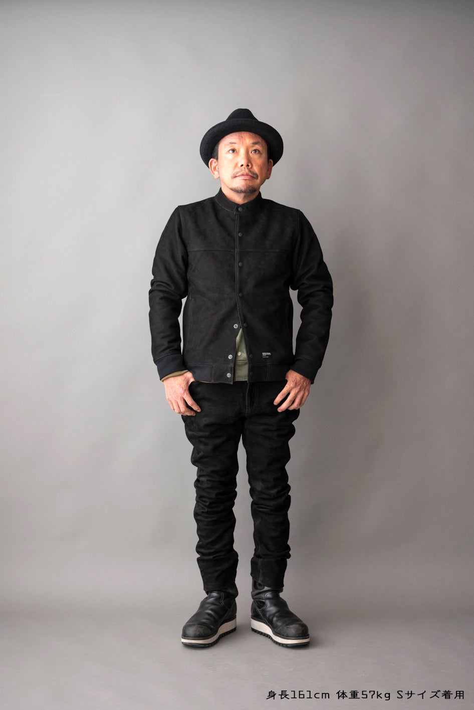 NUBUCK LEATHER JACKET / ヌバックレザージャケット