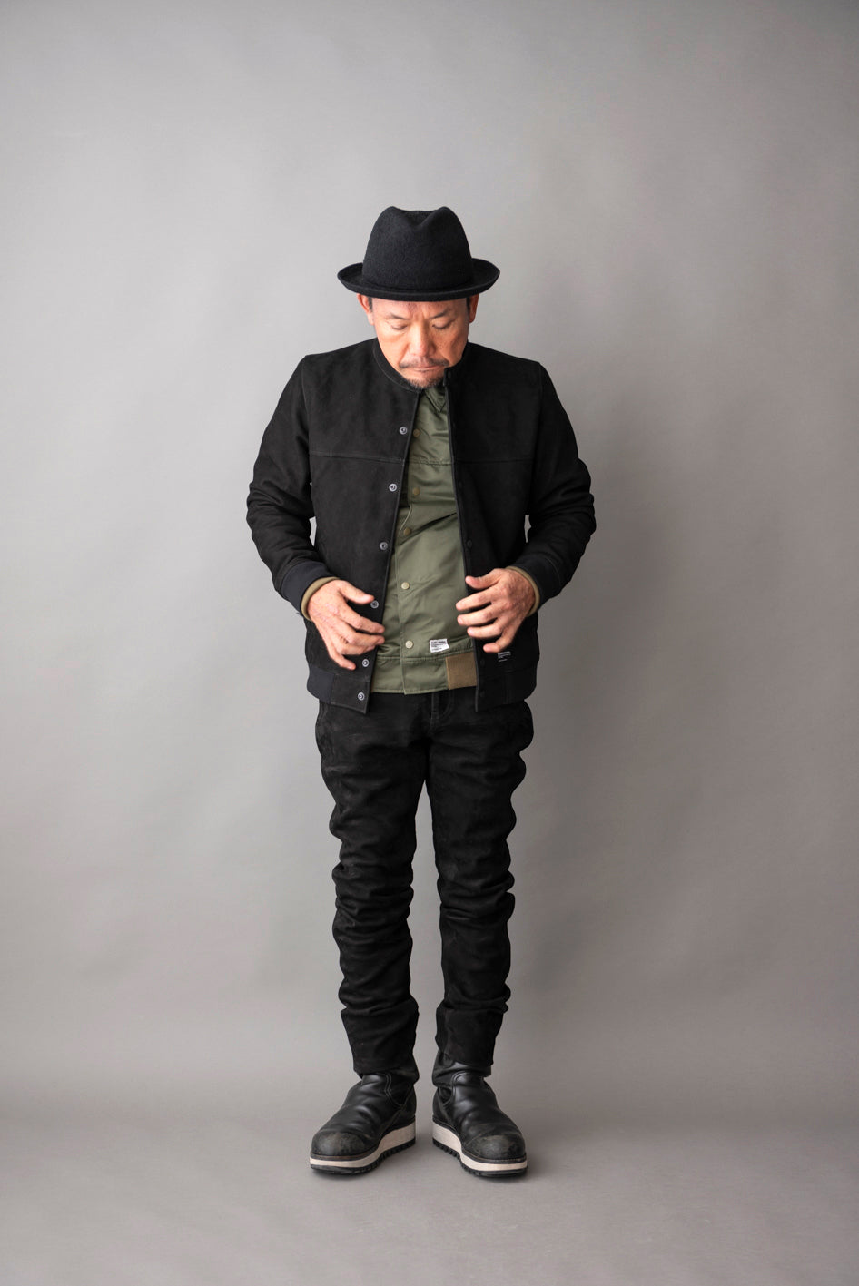 NUBUCK LEATHER JACKET / ヌバックレザージャケット