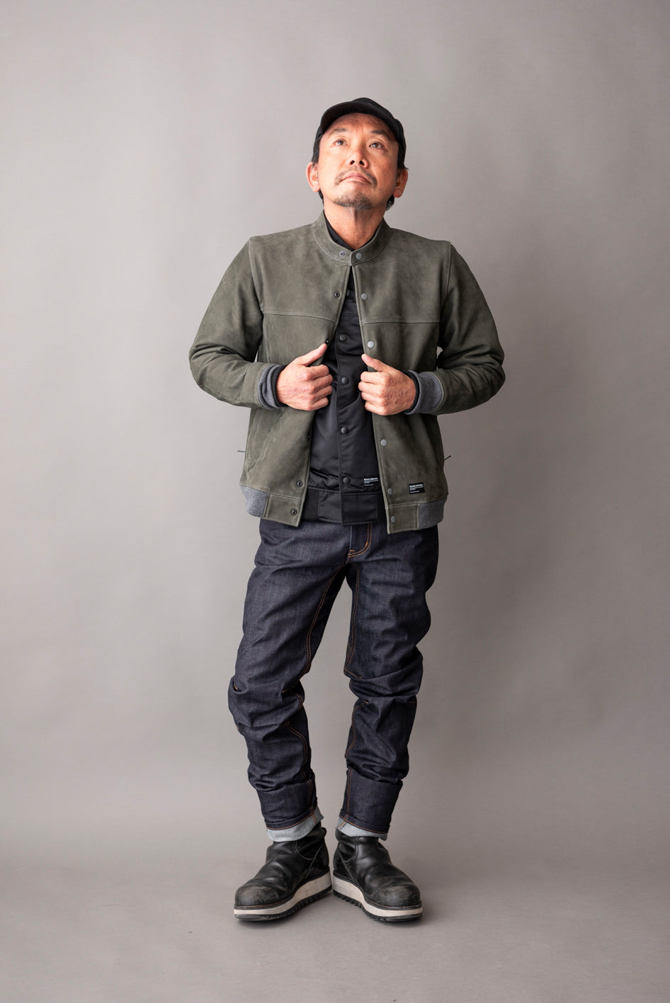 NUBUCK LEATHER JACKET / ヌバックレザージャケット